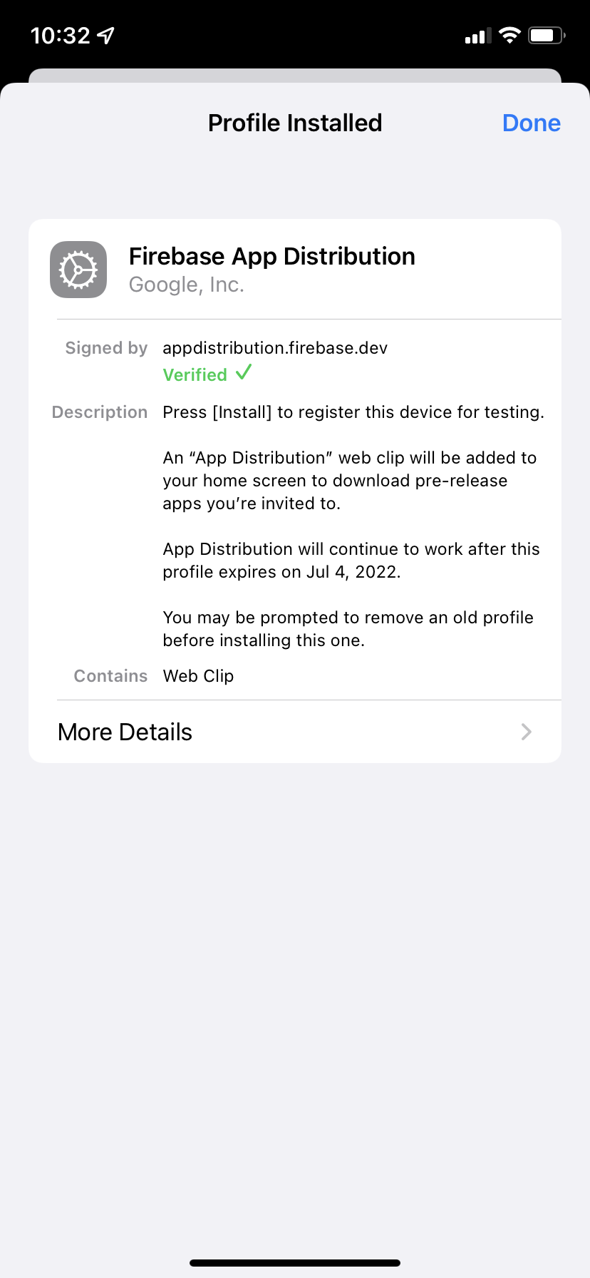 Пристрій зареєстровано