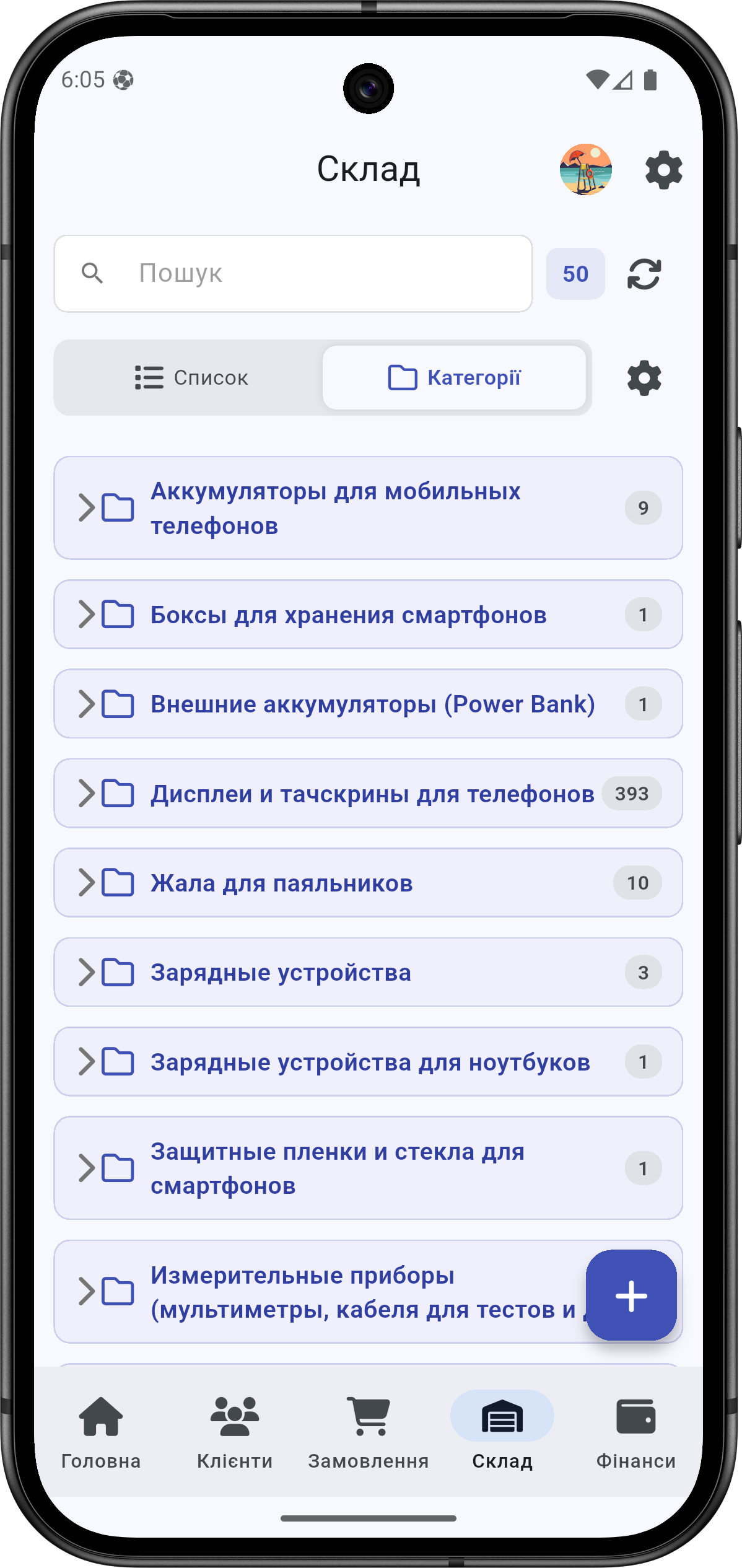 Перегляд по категоріях